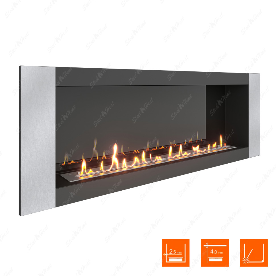 Биокамин SteelHeat LONG-V 1500 XL стемалит Биокамин SteelHeat LONG-V 1500 XL стемалит по цене 65 088 руб.