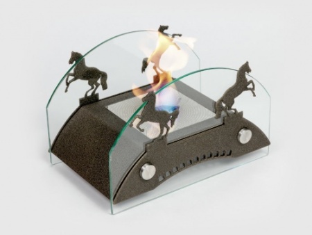 Настольный биокамин Lux Fire "Графский мост" S Бронза по цене 14 641 руб.