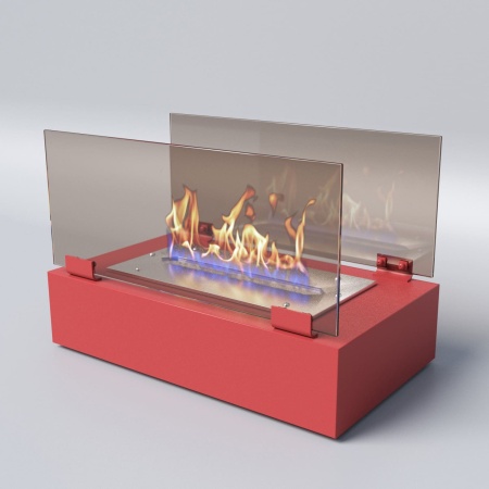 Биокамин "Русский огонь" Фаворит красный по цене 12 800 руб.