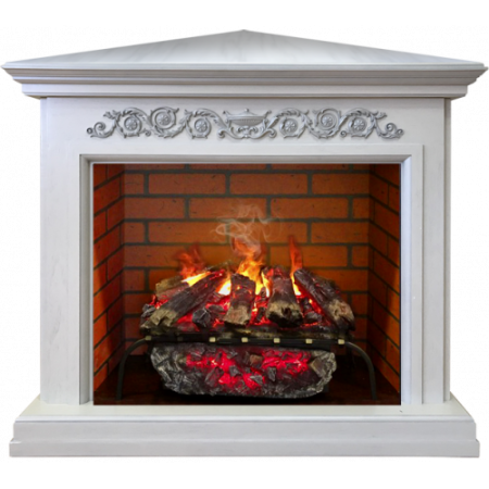 Leticia Corner (белый)+3D Silva Log