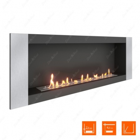 Биокамин SteelHeat LONG-V 1500 по цене 51 400 руб.