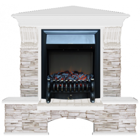 Бостон К Мисхор угловой (белый)+Fobos Black