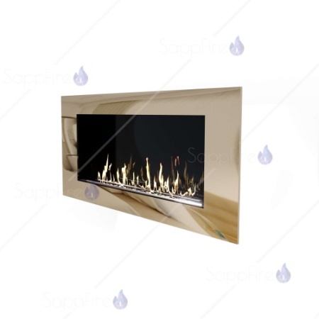 Встраиваемый биокамин / очаг Mercury 1800 Chrome (SappFire) по цене 81 500 руб.