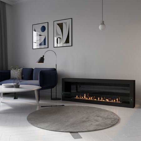 Биокамин SteelHeat WALL ONE 1700 черный, стекло Биокамин SteelHeat WALL ONE 1700 черный, стекло по цене 74 760 руб.