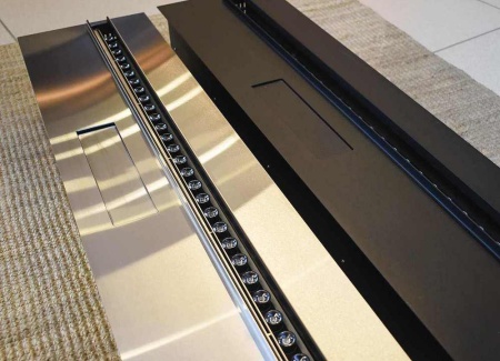 Электроочаг Schönes Feuer 3D FireLine 1000 со стальной крышкой