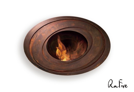 Биокамин RuFire SteamPunk g-oval по цене 139 000 руб.