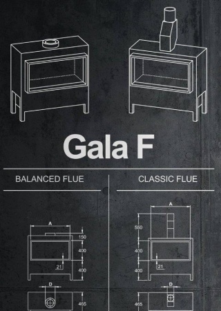Газовая топка Vero Design GA 2 F 
Газовая топка Vero Design GA 2 F